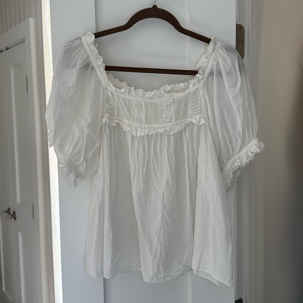 Doen White Blouse, Medium